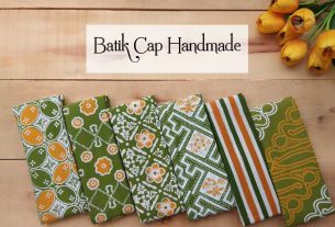 kumpulan kain batik halus motif garutan warna hijau
