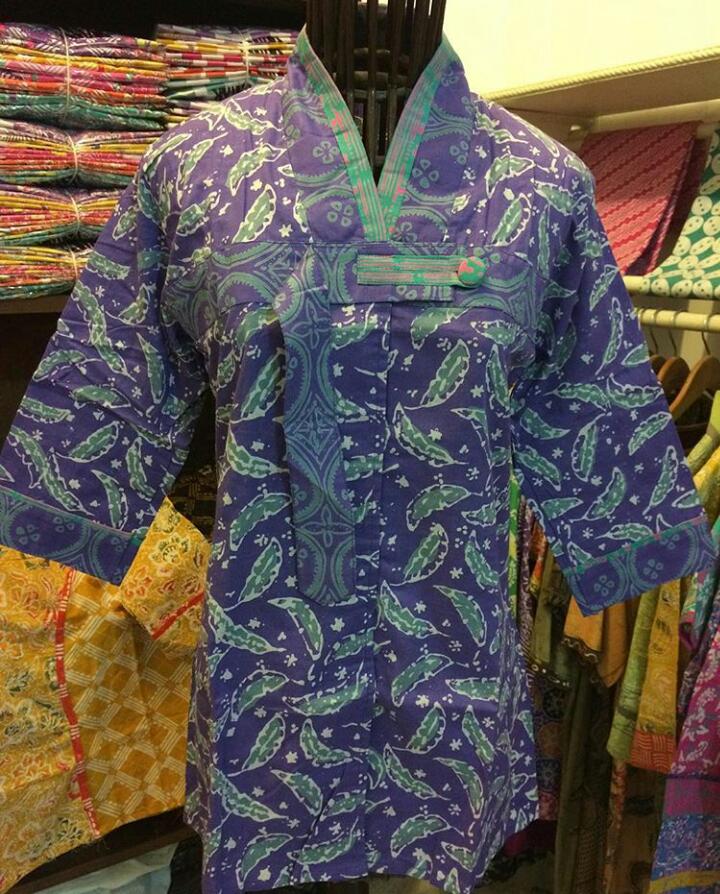 blus batik cap garutan